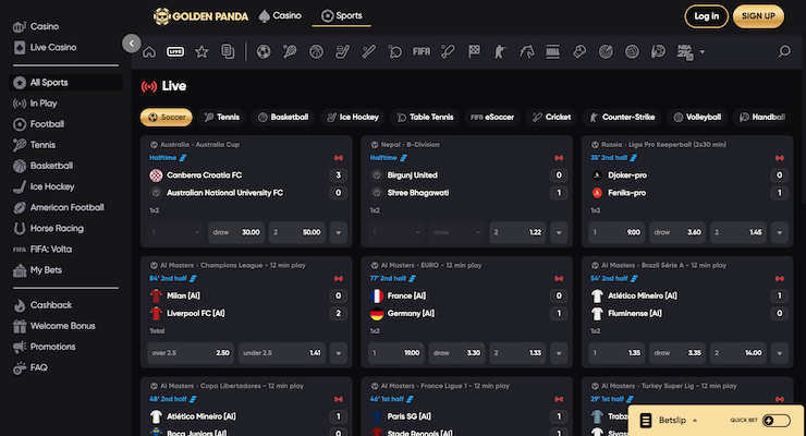 golden panda sportsbook 