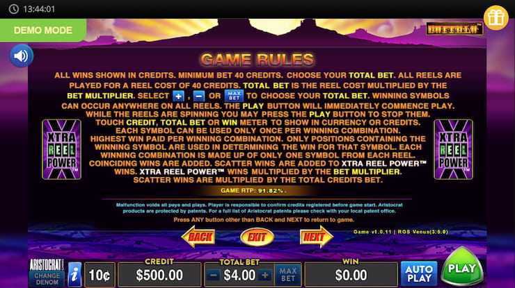 Buffalo Slots Game Rules Desktop