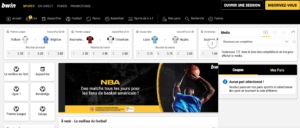 Bwin homepage