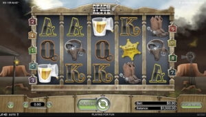 Dead or Alive Slot Title Screen