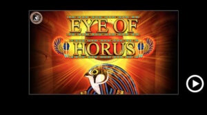 Eye of Horus Slot Title Screen