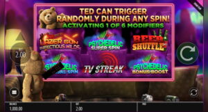 Ted Slot Title Screen