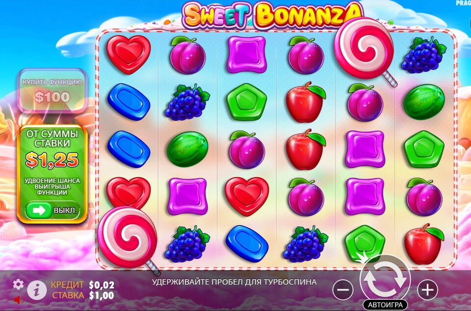 игровой автомат sweet bonanza