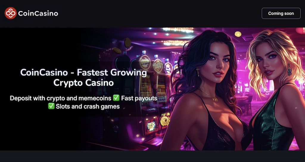 4. CoinCasino – Kazino su plačia skirtingų pokerio versijų pasiūla