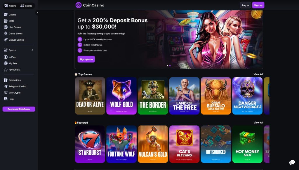 coincasino buitenlandse casino