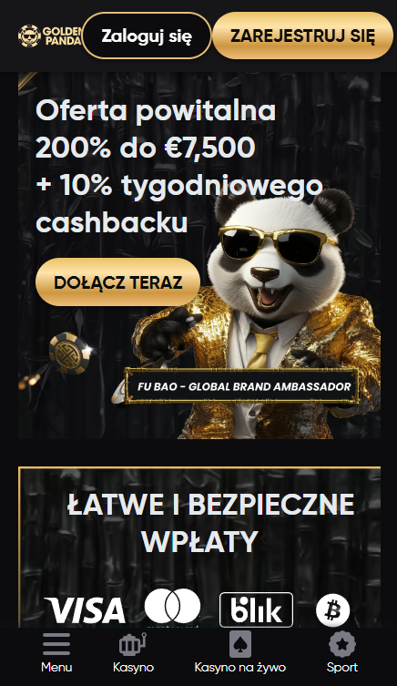 golden panda strona główna