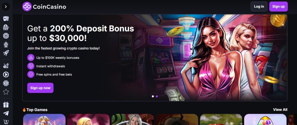 coincasino casino zonder Cruks