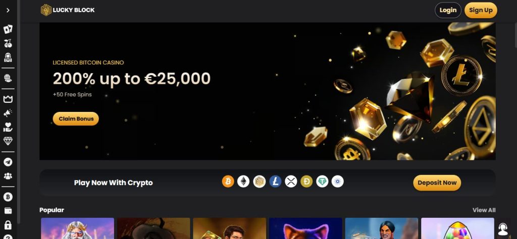 Lucky Block VPN Casino
