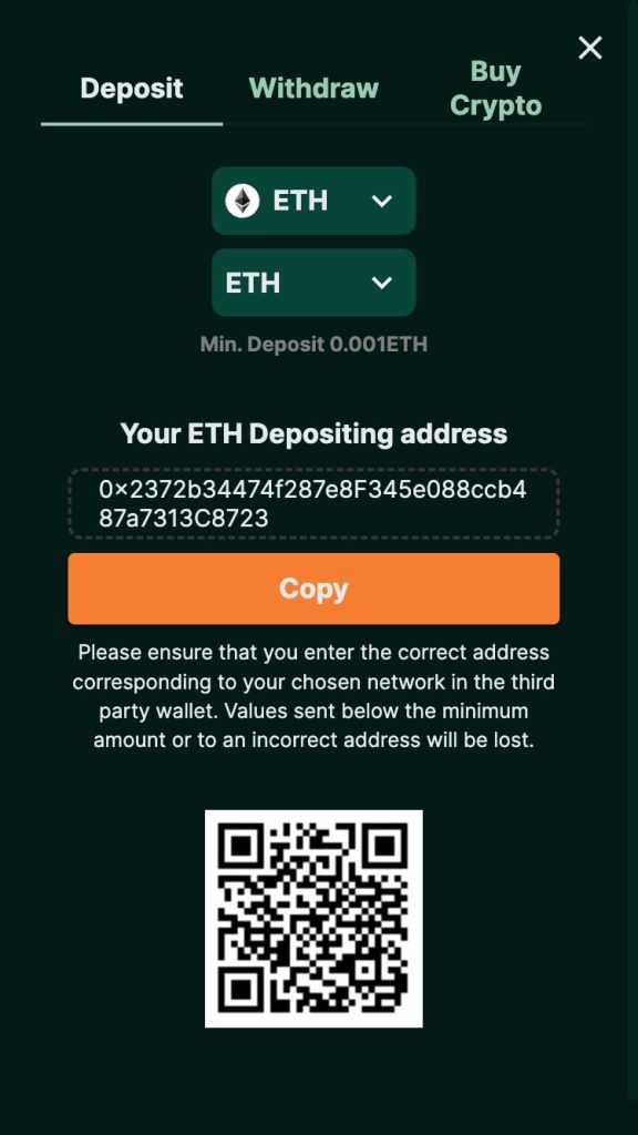 how to deposit ethereum on tg casino crypto casino