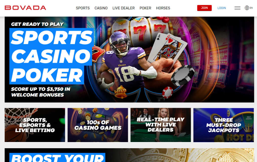 bovada homepage