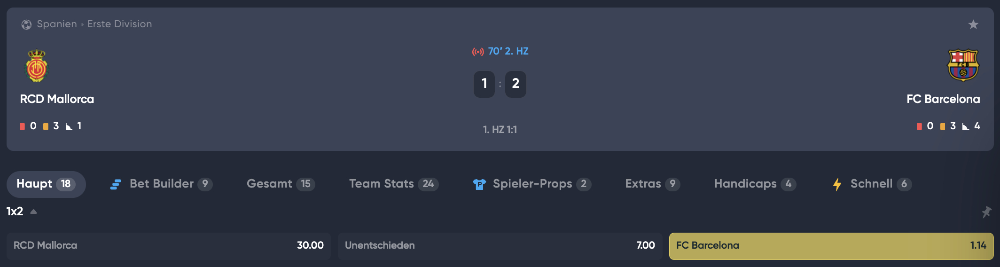 Auf FC Barcelona wetten