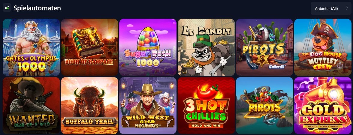 Bets.io-Spielautomaten