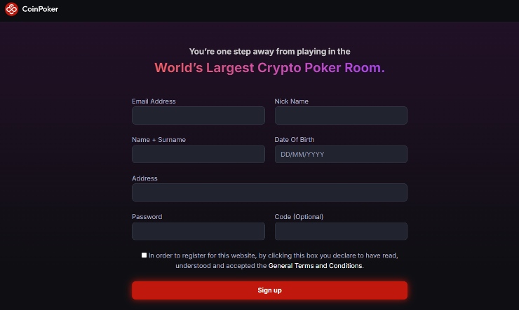 Blackjack Casino Sign Up