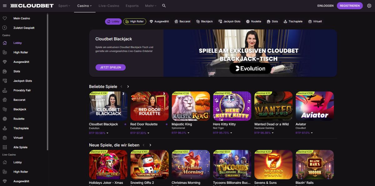 Cloudbet-Casino