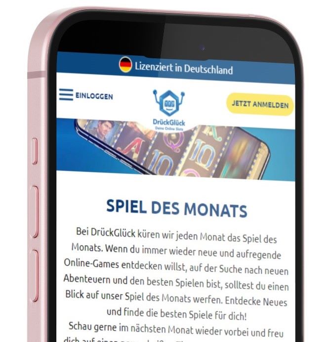 Das Spielen mit Mobilgeräten