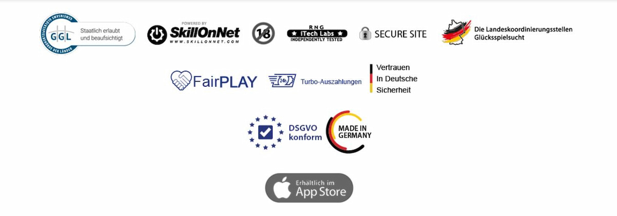 Datenschutz und verantwortungsbewusstes Spielen