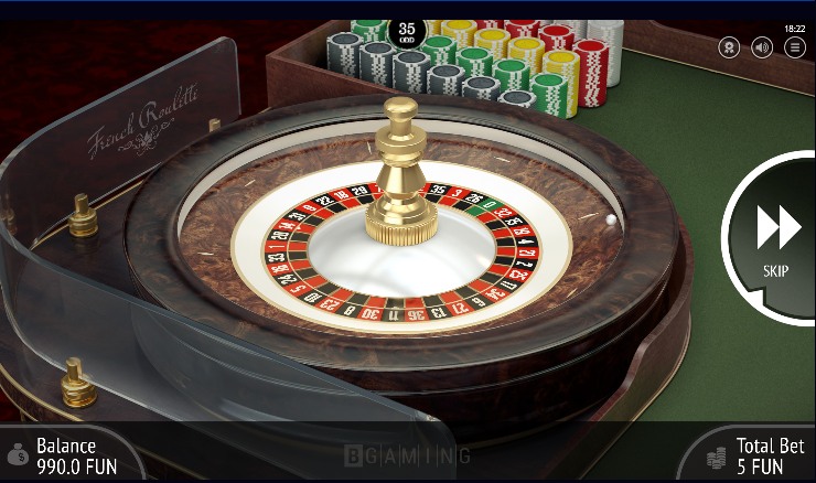 french roulette structure