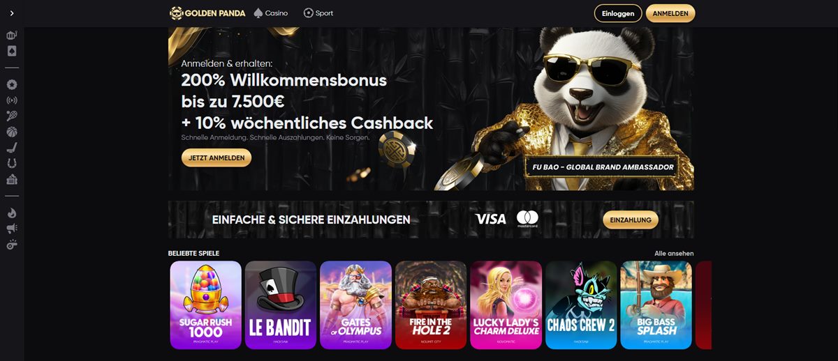 Golden Panda Bitcoin Casino