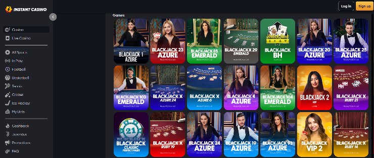 instant casino AU