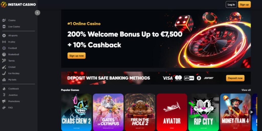 Instant-Casino beste casino zonder Cruks