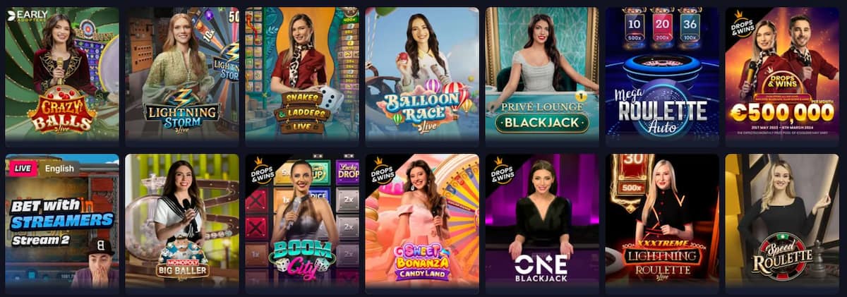 Live Casino bei Metaspins