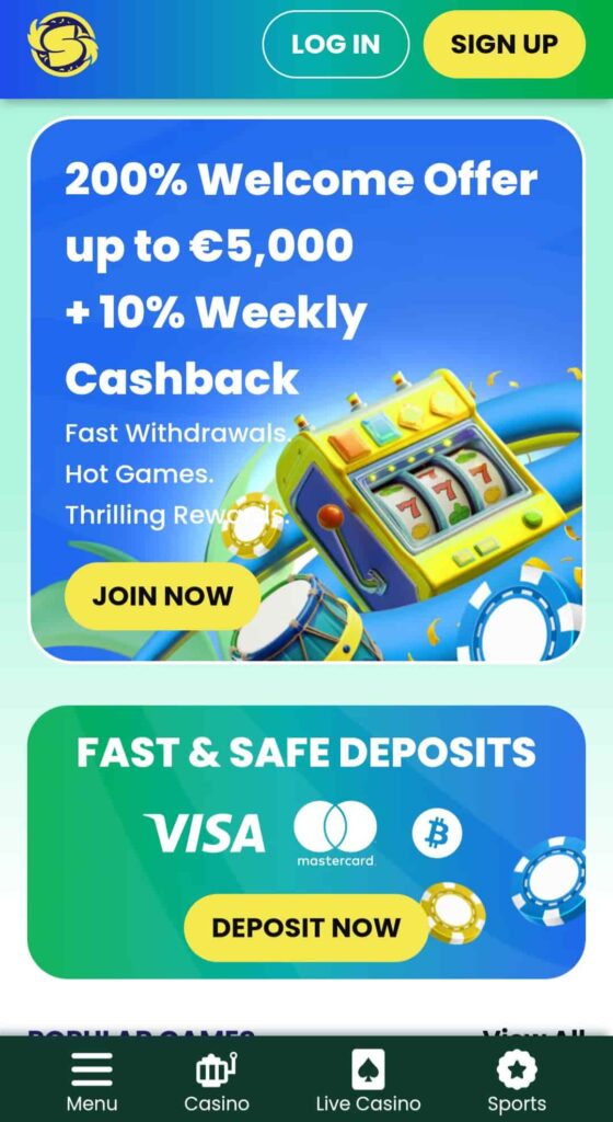 Samba Slots mobile casino