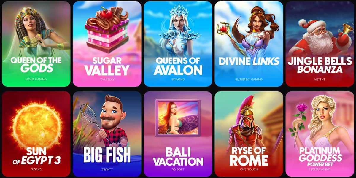 Slots bei Golden Panda Casino