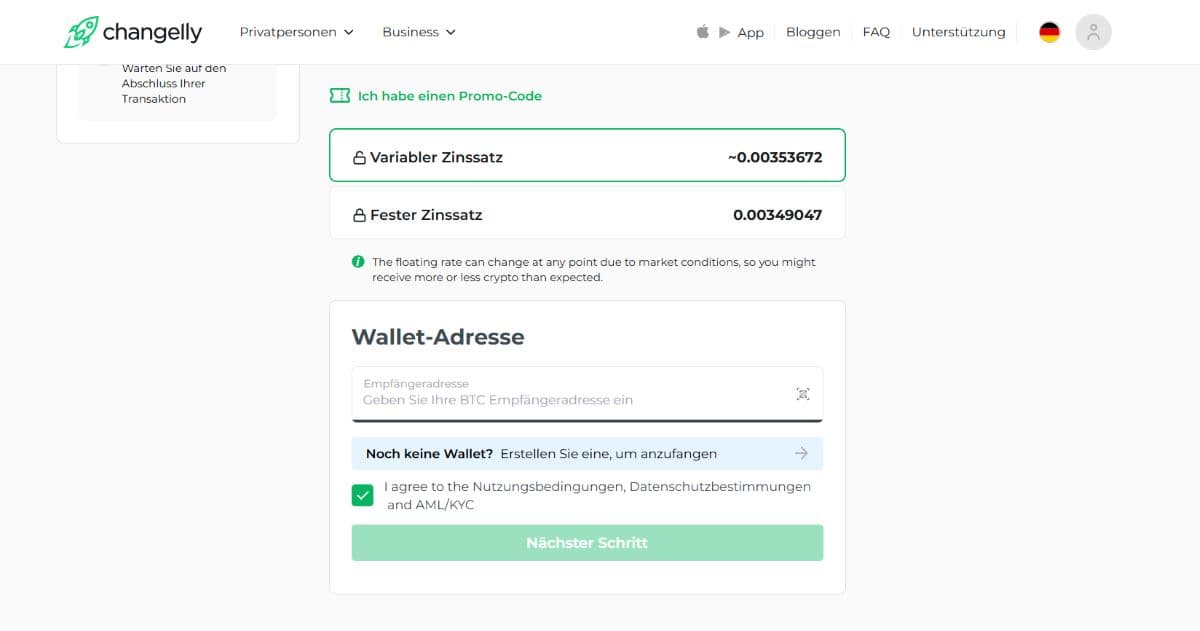 So kaufen Sie direkt über Vave.com Ihre Ethereum