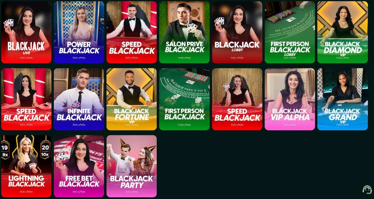 Tischspiele bei TG.Casino