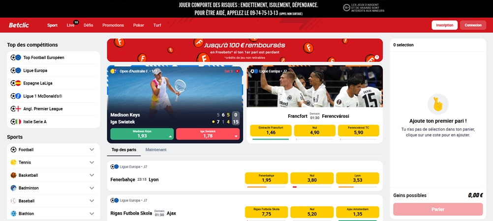 betclic casino en ligne