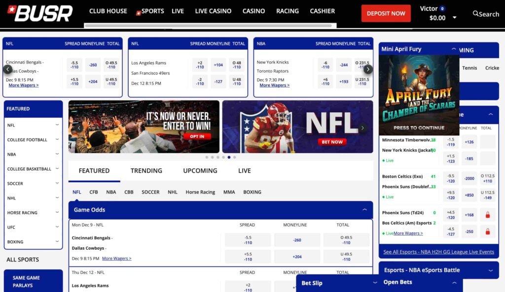 BUSR Sportsbook