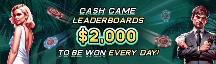 Cash Game leaderboards