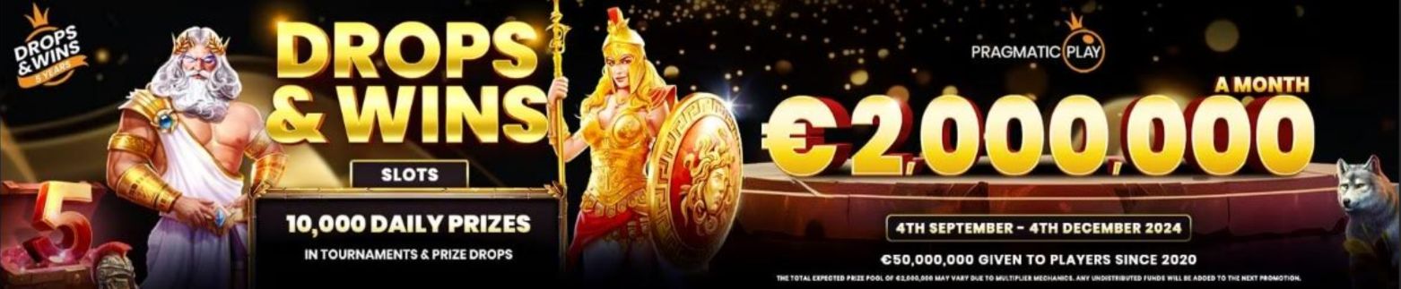 drops and wins instant casino
