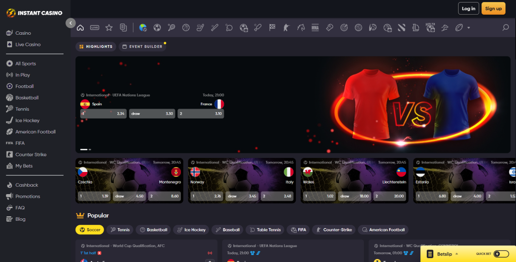instant casino beste crypto bookmakers zonder Cruks