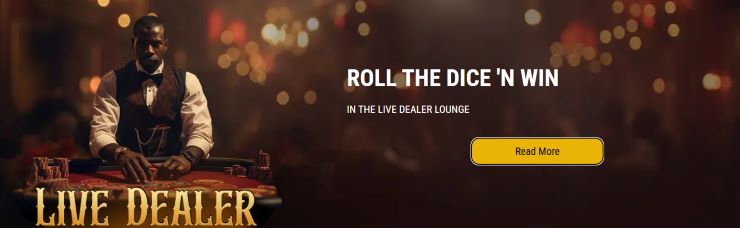 Lucky Creek Live Dealer Bonus