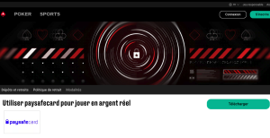 casino en ligne Paysafecard - pokerstars