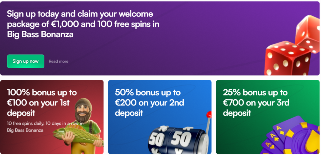 Bonusy na InstaSpin casinu