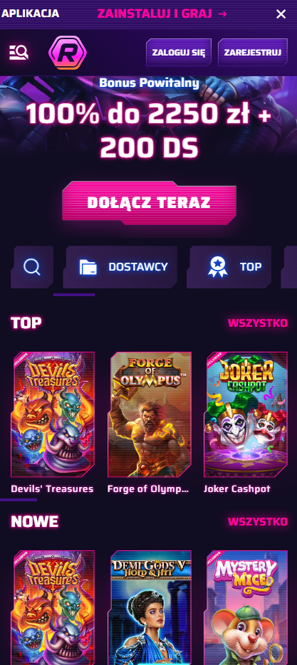 Roby Casino mobile