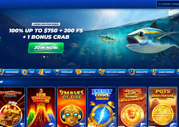 bassbet , one of New Online Casinos Canada, welcome bonus and games