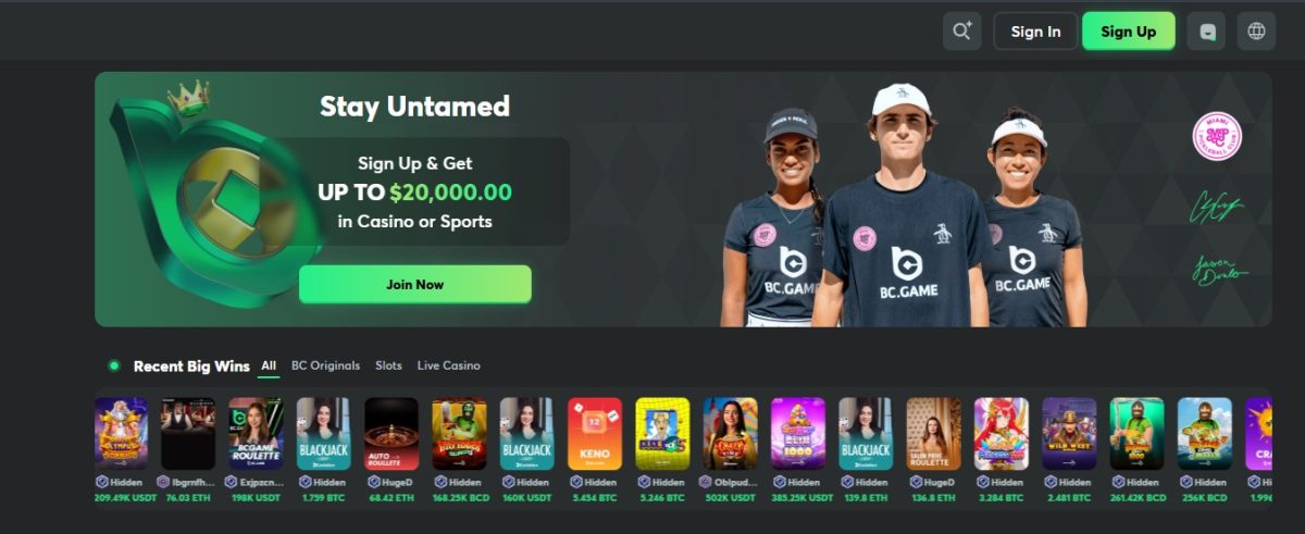 #3 BC.Game – Most Trusted Shiba Inu (SHIB) Casino for Crypto Enthusiasts