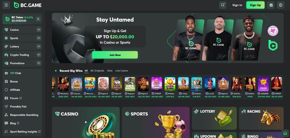 BC.Game – Best Monero Casino for Huge Game