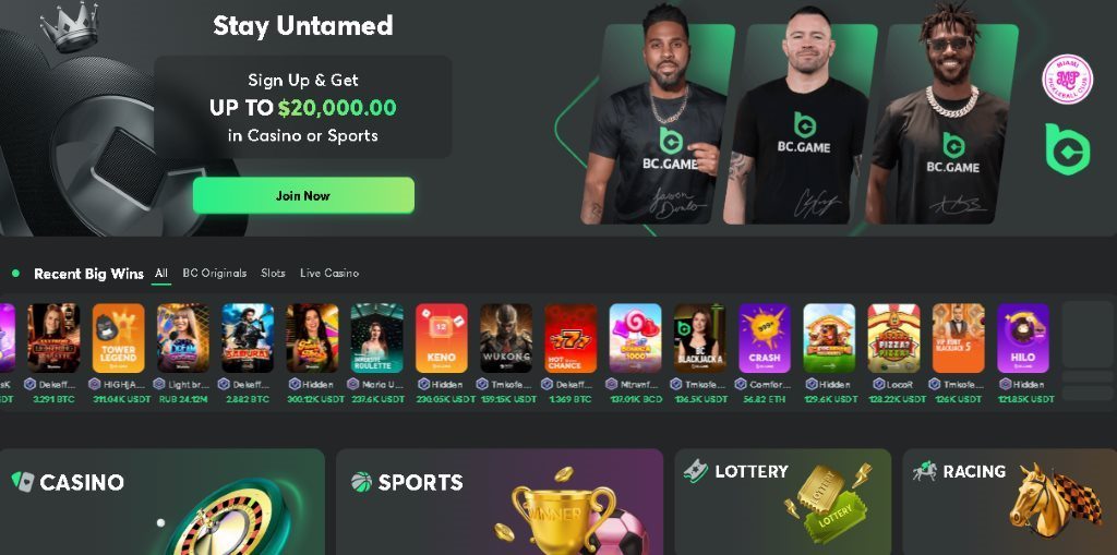 BC.Game Community Based Casino