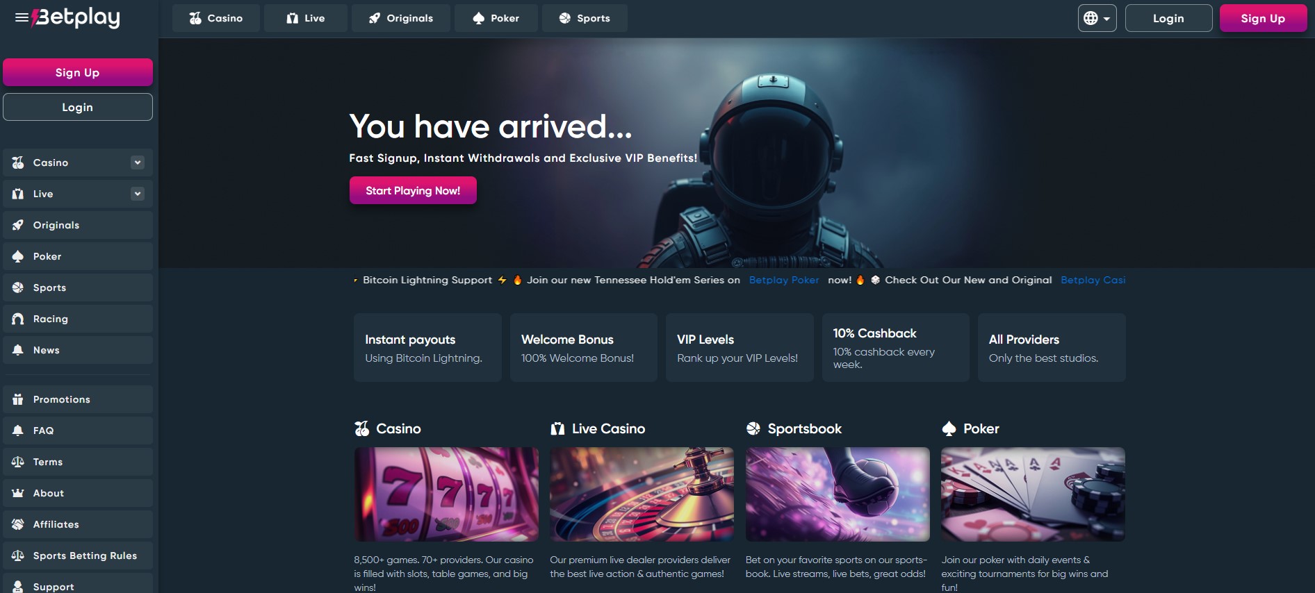 Betplay – Best Monero Casino for Sports Betting & Live Gaming
