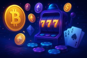 Bitcoin and Crypto Sweepstakes Casino Feature IMage