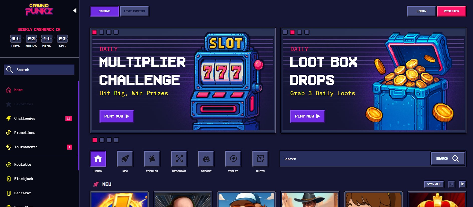 CasinoPunkz – Best Monero Casino for NFT Integration and Fast XMR Gaming