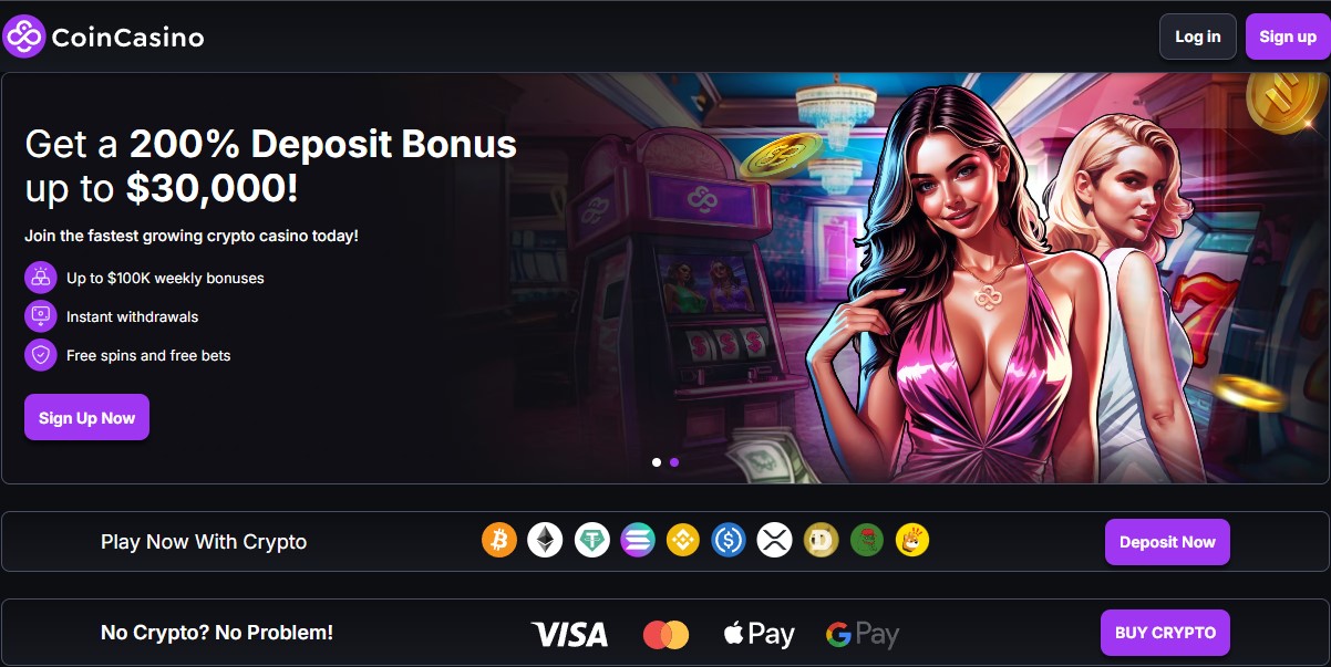 #1 Coin Casino – Best Shiba Inu (SHIB) Casino for Fast Transactions
