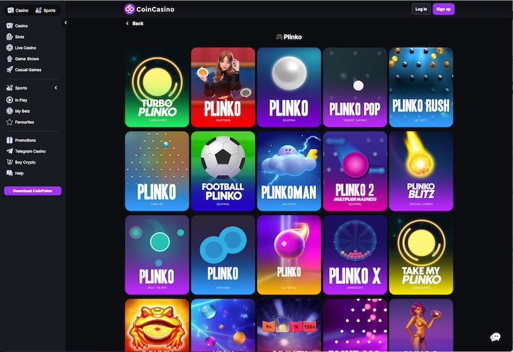 Provably fair gaming at the CoinCasino metaverse casino