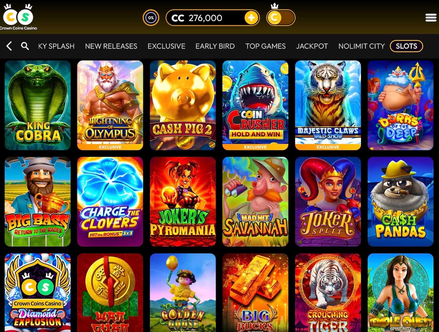 Crown Coins Casino Slots