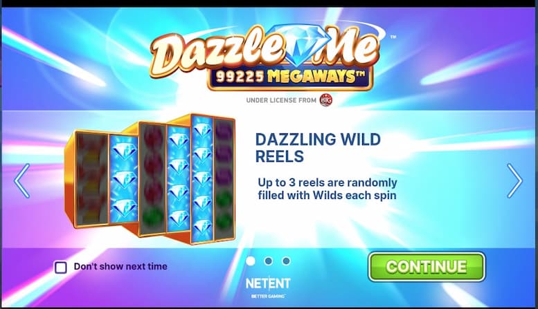 Dazzle Me Wild Reels