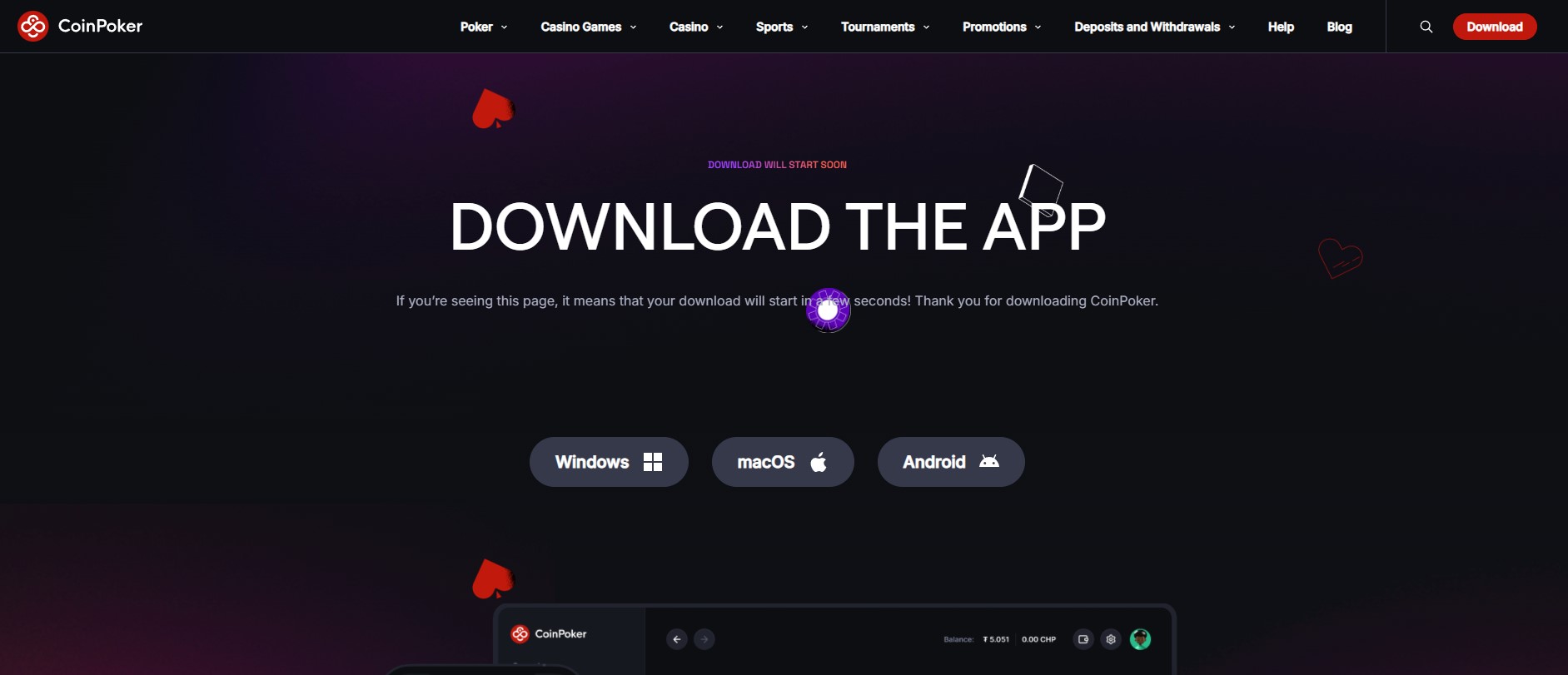 Step 1: Choose a Reliable PEPE Coin CoinPoker